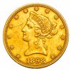 1898-S $10 Gold Eagle CLOSELY UNCIRCULATED