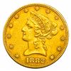 Image 1 : 1882 $10 Gold Eagle NEARLY UNCIRCULATED