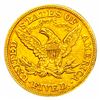 Image 2 : 1878 $5 Gold Half Eagle HIGH GRADE
