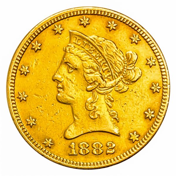1882 $10 Gold Eagle UNCIRCULATED