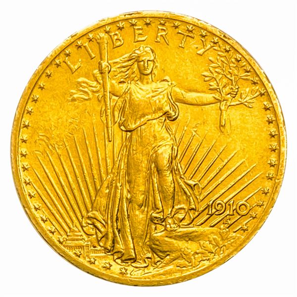 1910 $20 Gold Double Eagle UNCIRCULATED