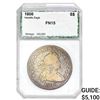 1800 Draped Bust Dollar PCI FN15 Heraldic Eagle