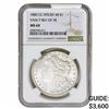 Image 1 : 1880-CC REV78 Morgan Silver Dollar NGC MS64 VAM-7