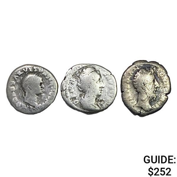 [3] Roman Empire Silver Denarius LIGHTLY CIRCULATED