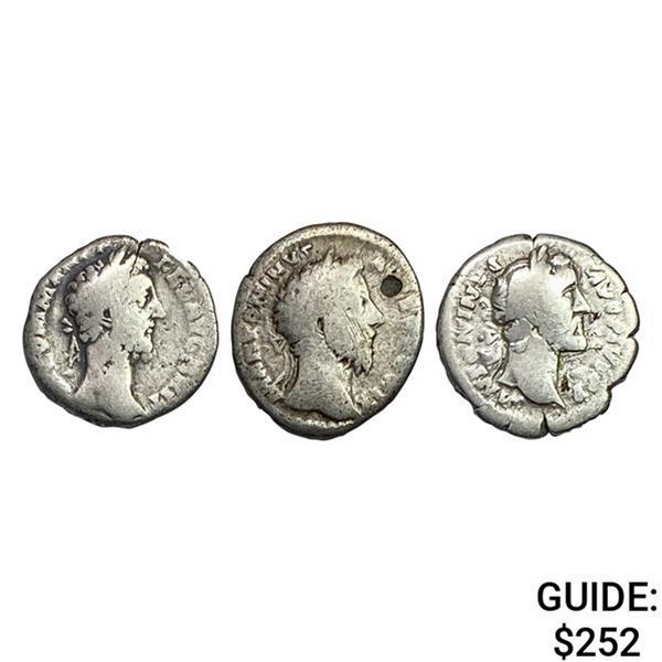 [3] Marcus Aurelius Denarius LIGHTLY CIRCULATED