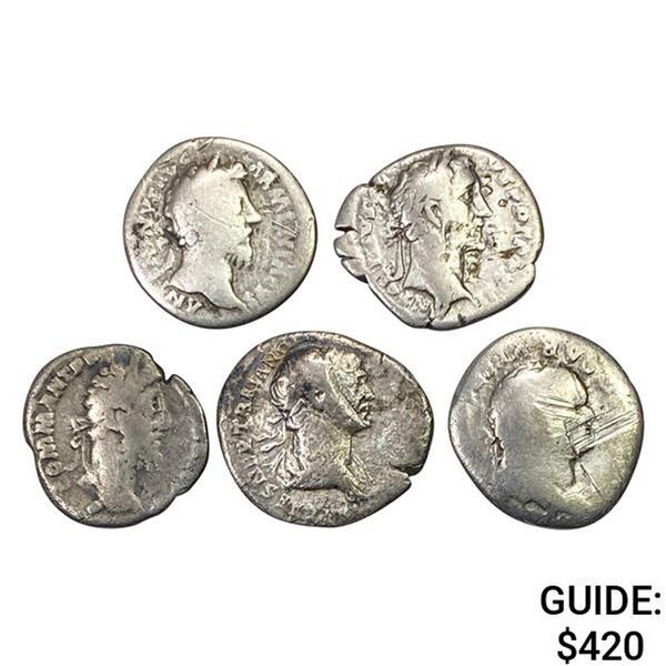 [5] Roman Empire Silver Denarius LIGHTLY CIRCULATED