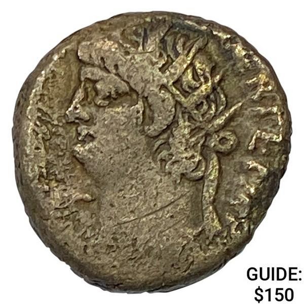 Nero 54-68 AD BI Tetradrachm Alexandria NEARLY UNCIRCULATED