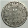 Image 1 : Canadian .10 Cent Dime 1899  small 9's