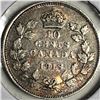 Image 1 : Canadian .10 Cent Dime 1918 AU