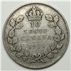 Image 1 : Canadian .10 Cent Dime 1932 F+