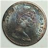 Image 2 : Canadian .10 Cent Dime 1966 Rainbow Tonning