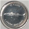 Image 1 : Canadian .10 Cent Dime 1967 Choice UNC