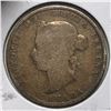 Image 2 : 1874 Queen Victoria 25 Cents g