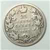 Image 1 : 1902 King Edward V 25 Cents