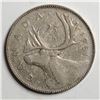 1951 King George VI 25 Cents