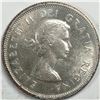 Image 2 : 1960 Queen Elizabeth 25 Cents Choice BU