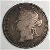 Image 2 : 1888 Queen Victoria 50 Cents  VG+