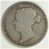 Image 2 : 1892 Queen Victoria 50 Cents  G