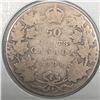 Image 1 : 1908 King Edward VII 50 Cents G+