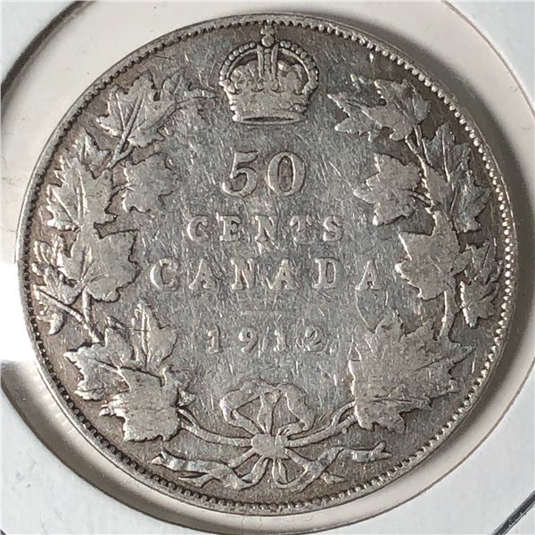 1912 King George V 50 Cents