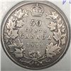 Image 1 : 1913 King George V 50 Cents VG+