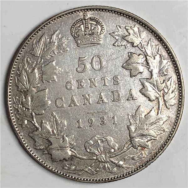 1931 King George V 50 Cents VF