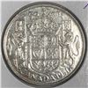 Image 1 : 1951 King George VI 50 Cents Choice UNC