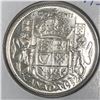 Image 1 : 1952 King George VI 50 Cents Choice UNC+