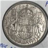 Image 1 : 1953 Queen Elizabeth 50 Cents LDNSF