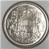 Image 1 : 1957 Queen Elizabeth 50 Cents PL-66