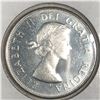 Image 2 : 1961 Queen Elizabeth 50 Cents PL-66 Heavy Cameo