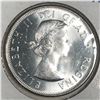 Image 2 : 1963 Queen Elizabeth 50 Cents PL-65