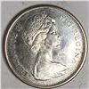 Image 2 : 1967 Queen Elizabeth 50 Cents UNC Blast White