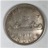 Image 1 : 1935 King George V Canadian Silver Dollar Toned IMP