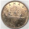 Image 1 : 1937 King George VI Canadian Silver Dollar UNC
