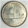 Image 1 : 1939 King George VI Canadian Silver Dollar UNC