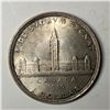 Image 1 : 1939 King George VI Canadian Silver Dollar UNC