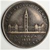 Image 1 : 1939 King George VI Canadian Silver Dollar Pocket Piece