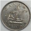 Image 1 : 1949 King George VI Canadian Silver Dollar UNC