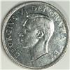 Image 2 : 1950 King George VI Canadian Silver Arnprior AU-UNC