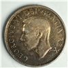 Image 2 : 1950 SWL King George VI Canadian Silver Dollar Golden Rainbow Tones DBL-HP