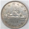 Image 1 : 1953 Queen Elizabeth II Canadian Silver Dollar
