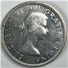Image 2 : 1954 FWL Queen Elizabeth II Canadian Silver Dollar