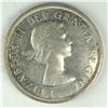 Image 2 : 1960 Queen Elizabeth II Canadian Silver Dollar