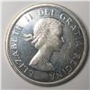 Image 2 : 1963 Queen Elizabeth II Canadian Silver Dollar