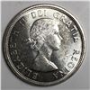 Image 2 : 1964 Queen Elizabeth II Canadian Silver Dollar UNC