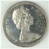 Image 2 : 1965 Queen Elizabeth II Canadian Silver Dollar UNC