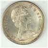 Image 2 : 1967 Queen Elizabeth II Canadian Silver Dollar UNC