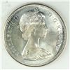 Image 2 : 1967 Queen Elizabeth II Canadian Silver Dollar UNC