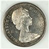 Image 2 : 1967 Queen Elizabeth II Canadian Silver Dollar UNC